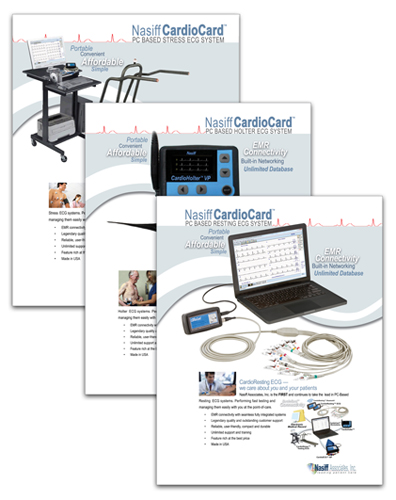 Nasiff CardioStress, CardioHolter and CardioResting ECG